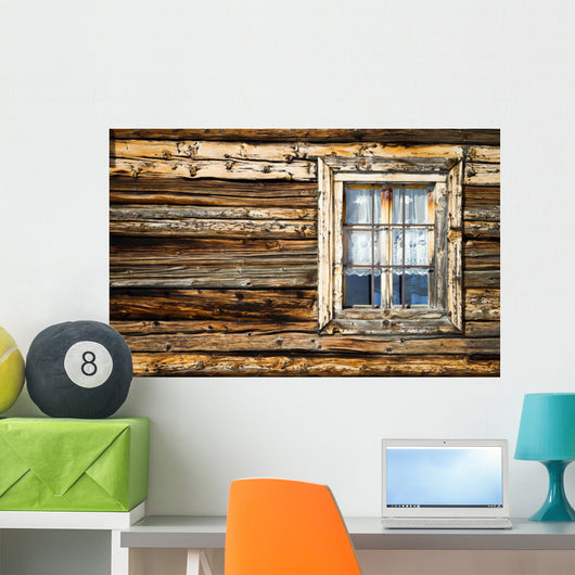 Vecchia Finestra Legno Di Wall Decal