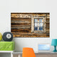 Vecchia Finestra Legno Di Wall Decal