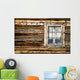 Vecchia Finestra Legno Di Wall Decal