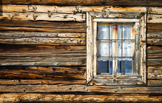 Vecchia Finestra Legno Di Wall Decal