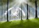 Pegaso Wall Mural