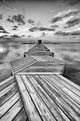 Zig Zag Dock Black