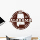Alabama Usa State Stamp