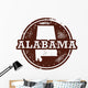 Alabama Usa State Stamp