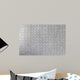 Gray Colored Diamond Plate Wall Decal