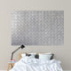 Gray Colored Diamond Plate Wall Decal