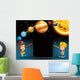Solar System Milky Way Wall Mural