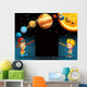 Solar System Milky Way Wall Mural
