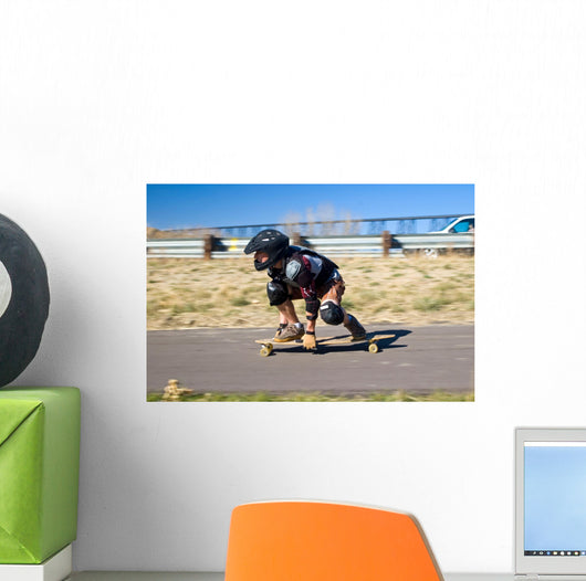 Long Boarding Wall Mural