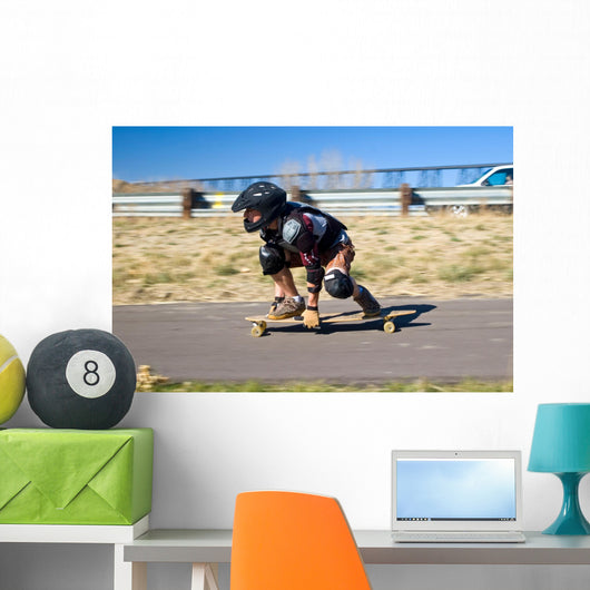 Long Boarding Wall Mural