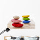 Zen colored pebbles Wall Decal