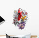 tattoo Koi Fish Wall Decal