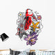 tattoo Koi Fish Wall Decal