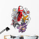 tattoo Koi Fish Wall Decal