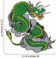 Green Dragon Wall Decal