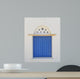 Decorated Blue Window