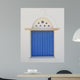 Decorated Blue Window