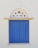 Decorated Blue Window