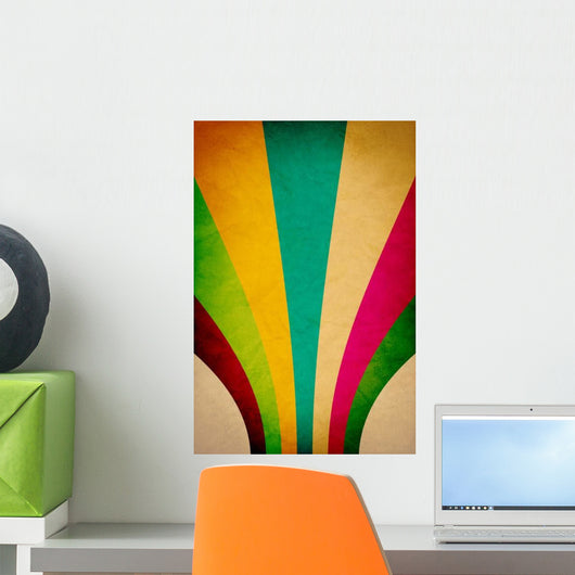 Old Poster Design Wall Decal