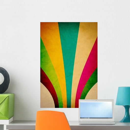 Old Poster Design Wall Decal