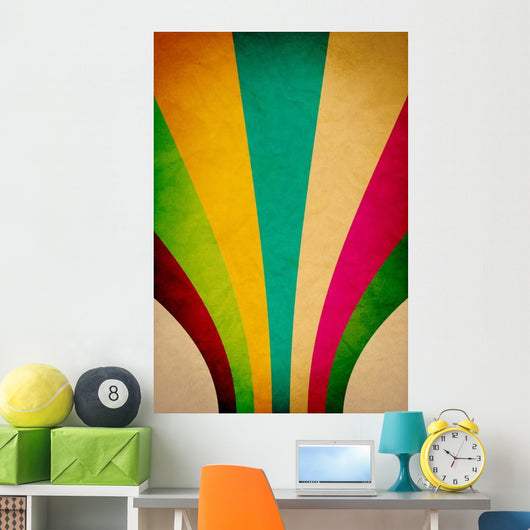 Old Poster Design Wall Decal