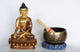 Buddha with Singing Bowl Wall Decal
