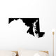 Map Maryland Usa