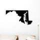Map Maryland Usa