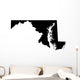 Map Maryland Usa