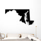 Map Maryland Usa