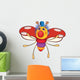 Ladybird from a Fairy Tale. Toy. Cartoon Wall Decal