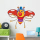 Ladybird from a Fairy Tale. Toy. Cartoon Wall Decal