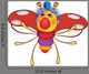 Ladybird from a Fairy Tale. Toy. Cartoon Wall Decal
