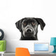 Black Lab Face Wall Decal