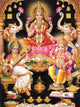 Indian Godess Maa Lakshmi Wall Mural