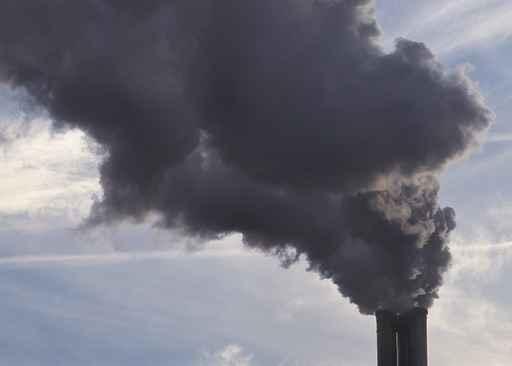 Smoke Stack Pollution Wall Decal