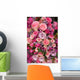 Purple and Pink Roses Wedding Arrangement Wall Mural