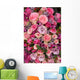 Purple and Pink Roses Wedding Arrangement Wall Mural