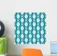 Seamless Abstract Eye Pattern Wall Decal