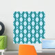 Seamless Abstract Eye Pattern Wall Decal