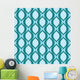Seamless Abstract Eye Pattern Wall Decal