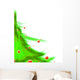 Abstract Christmas Tree Wall Decal