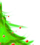 Abstract Christmas Tree Wall Decal