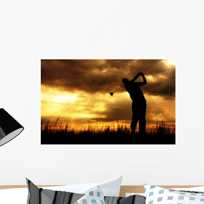Golf Meadow shown on a wall
