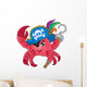 Pirate Crab Theme Image 1 Wall Decal