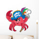 Pirate Crab Theme Image 1 Wall Decal