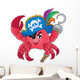 Pirate Crab Theme Image 1 Wall Decal
