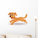 Cute Dog Running Wall Decal