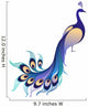 Peacock Wall Decal