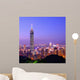Taipei Taiwan Skyline Wall Mural